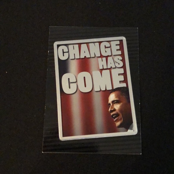 DVD with TOPPS COLLECTION OF OBAMA MOMENTS on 7 CARDS in original plastic - Picture 15 of 16